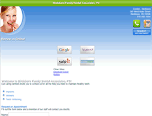 Tablet Screenshot of birdsborodentist.com